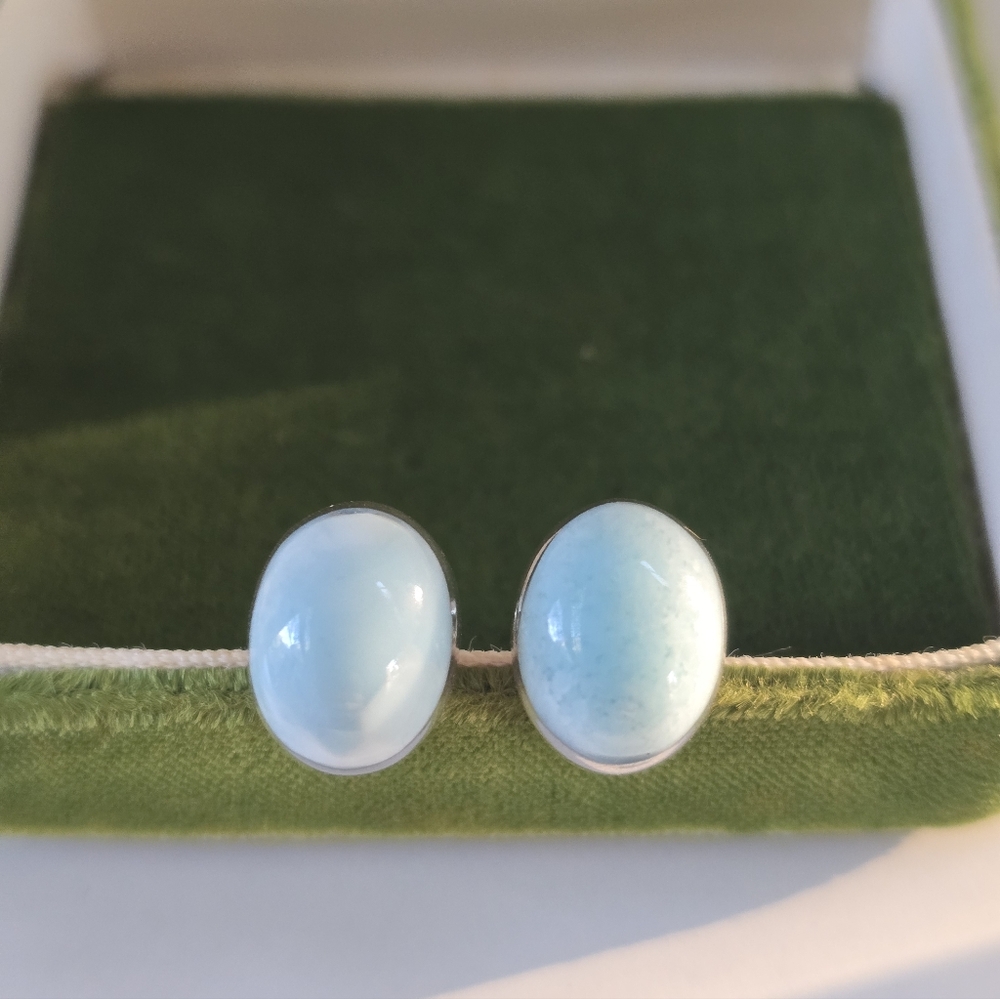Larimar Earrings